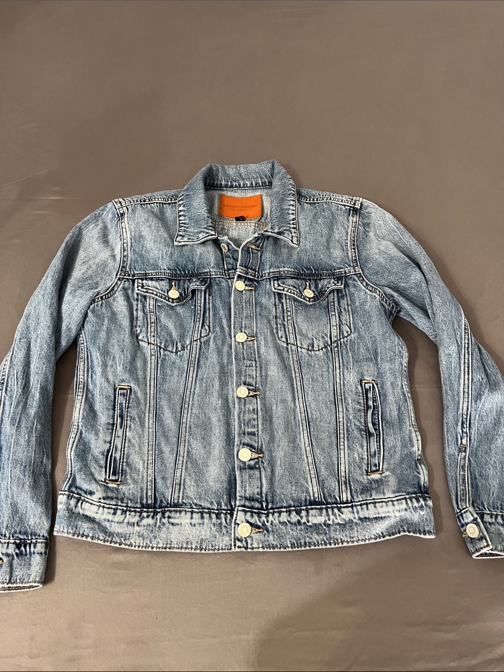 Lucky brand Women Light Blue Denim Jacket - Classic Jean Jacket